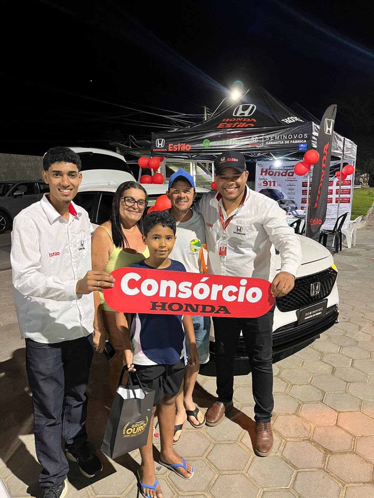 Grupo Ouro do Consórcio Honda Fácil 4 Rodas esgota todas as vagas durante ação inédita em Pedro Canário