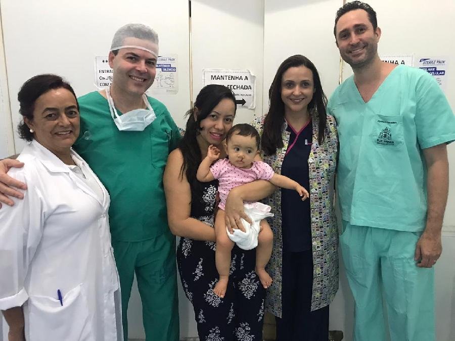 Mutirão de cirurgias de fissura labial é realizado em parceria com o HMTF