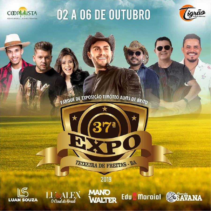 37ª Expo Teixeira começa nesta quarta e deve movimentar milhares de pessoas