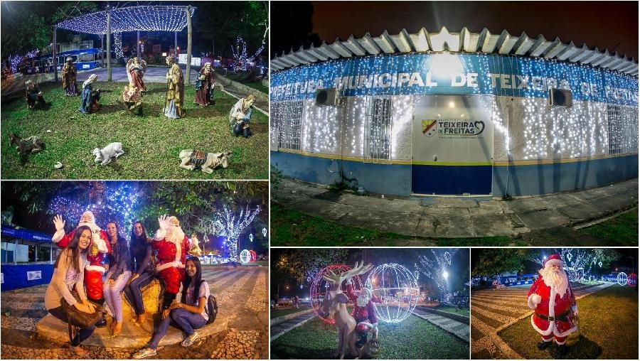 Visite o Natal Iluminado de Teixeira de Freitas