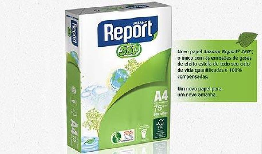 Suzano anuncia reposicionamento da marca de papéis Report  
