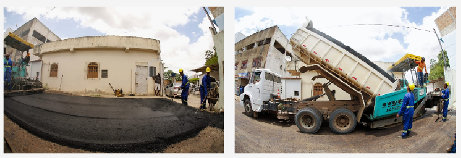 Prefeitura inicia asfaltamento da rua na lateral do Rondelli