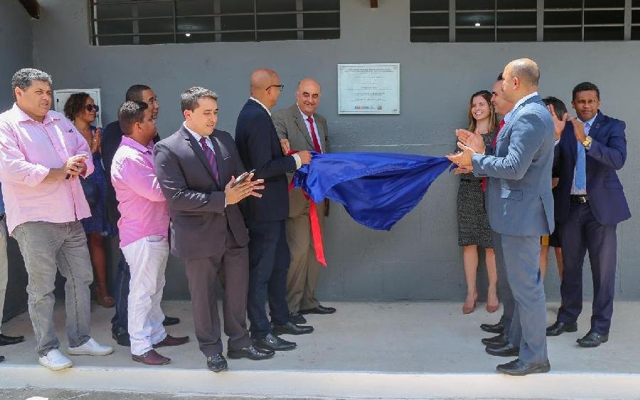 PMTF participa de inauguração das novas instalações do módulo de vivência semiaberto do Conjunto Penal de Teixeira de Freitas