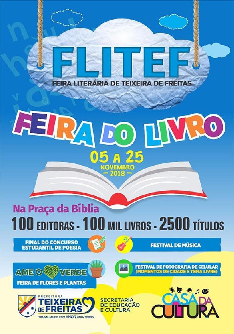  Departamento de Cultura prepara Feira Literária para o mês de novembro