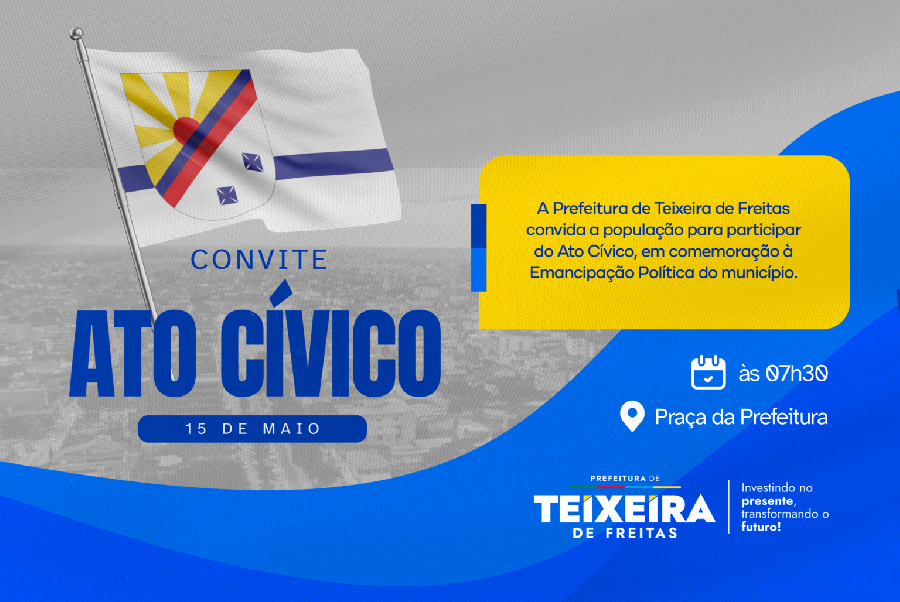 Convite: Ato Cívico e Caminhada da Paz