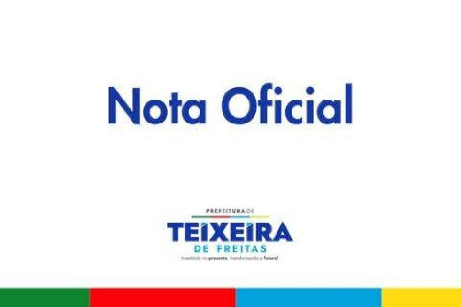 Nota Oficial 
