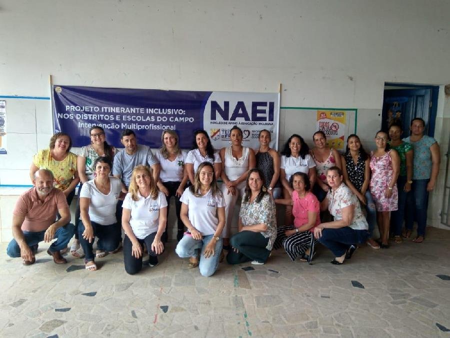 Projeto Itinerante de Educação Inclusiva leva atividades ao distrito de Santo Antônio