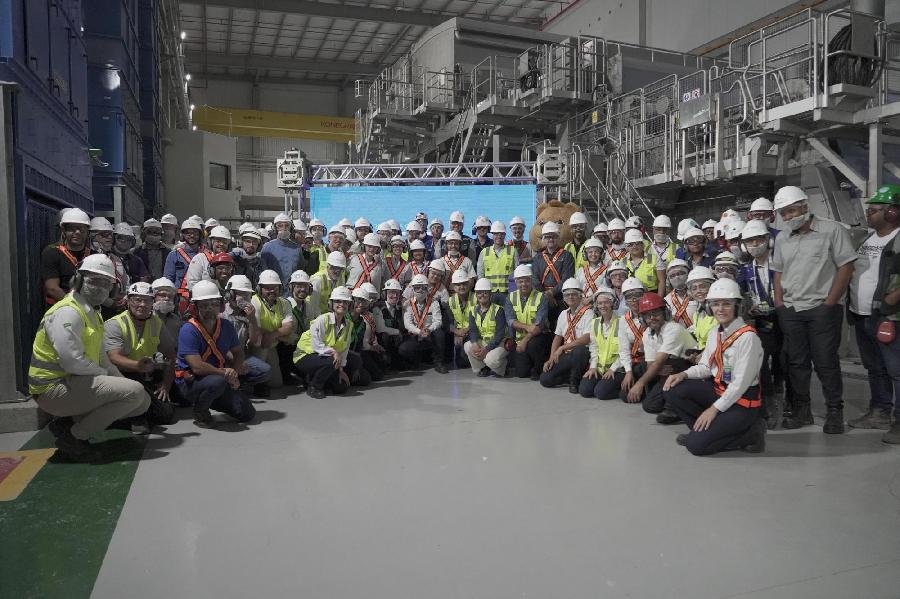 Suzano dá start up à fábrica de papel higiênico em Aracruz e fortalece polo industrial capixaba