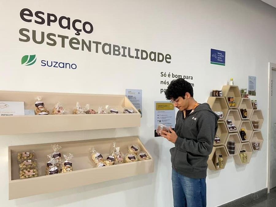 Pequenos empreendedores ganham espaço permanente de vendas dentro da fábrica da Suzano em Mucuri
