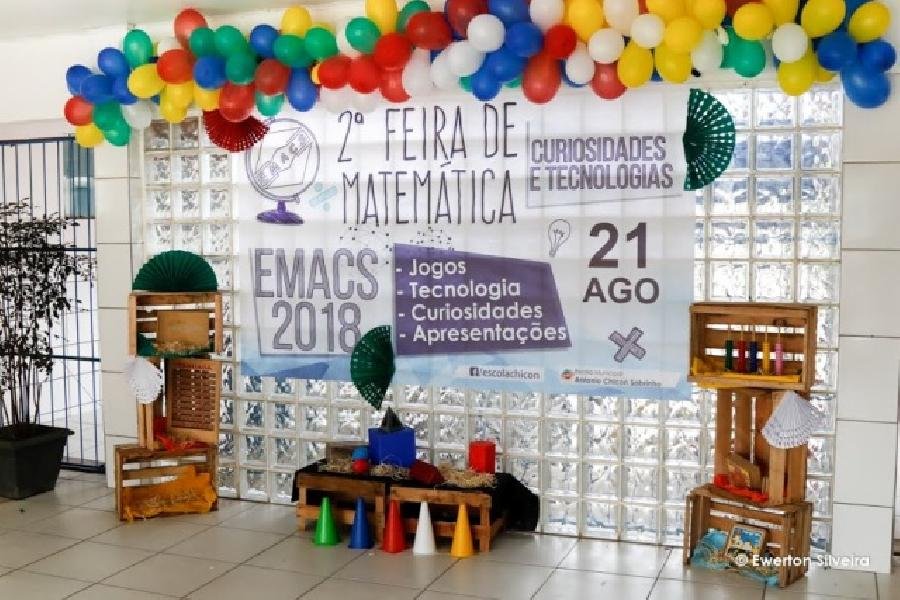 Assunto: Estudantes da Escola Municipal Antônio Chicon Sobrinho participam de 2ª Feira de Matemática Assunto: Estudantes da Escola Municipal Antônio Chicon Sobrinho participam de 2ª Feira de Matemática
