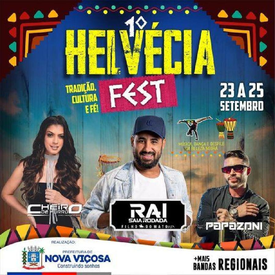 Vem aí o Primeiro  HELVÉCIA FEST