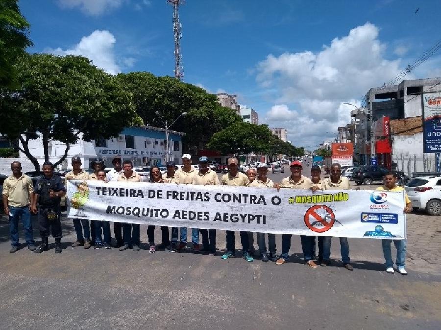  Secretaria de Saúde intensifica o combate ao Aedes Aegypti em Teixeira de Freitas