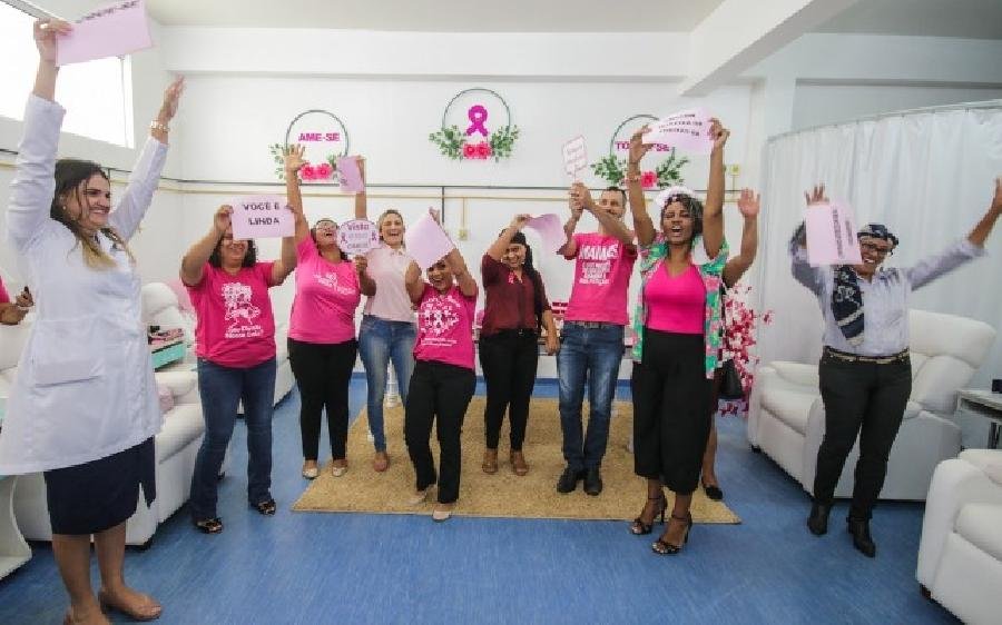  Unacon realiza dia em homenagem ao Outubro Rosa em Teixeira de Freitas