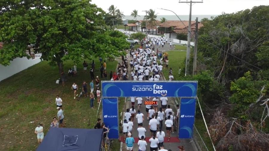 Corrida Suzano Faz Bem arrecada recursos para entidades de Mucuri e Alcobaça