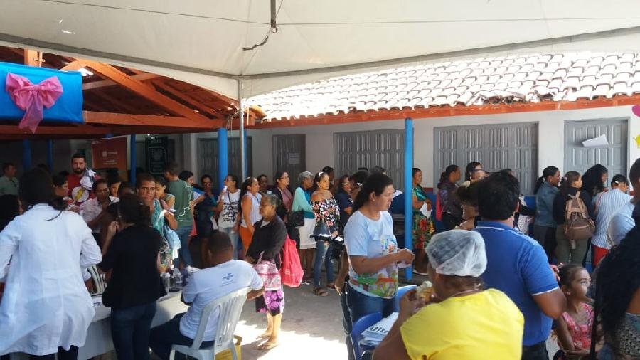  Suzano apoia mutirão de saúde em Cruzelândia