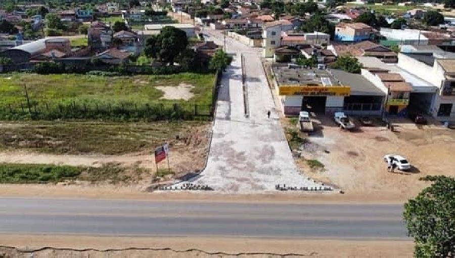 Prefeitura de Nova Viçosa realiza obra de pavimentação no bairro Aparecida