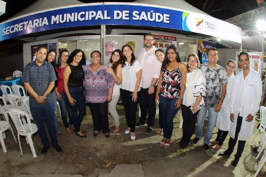  Secretaria de Saúde realiza serviços em stand durante a 36ª Exposição Agropecuária de Teixeira de Freitas