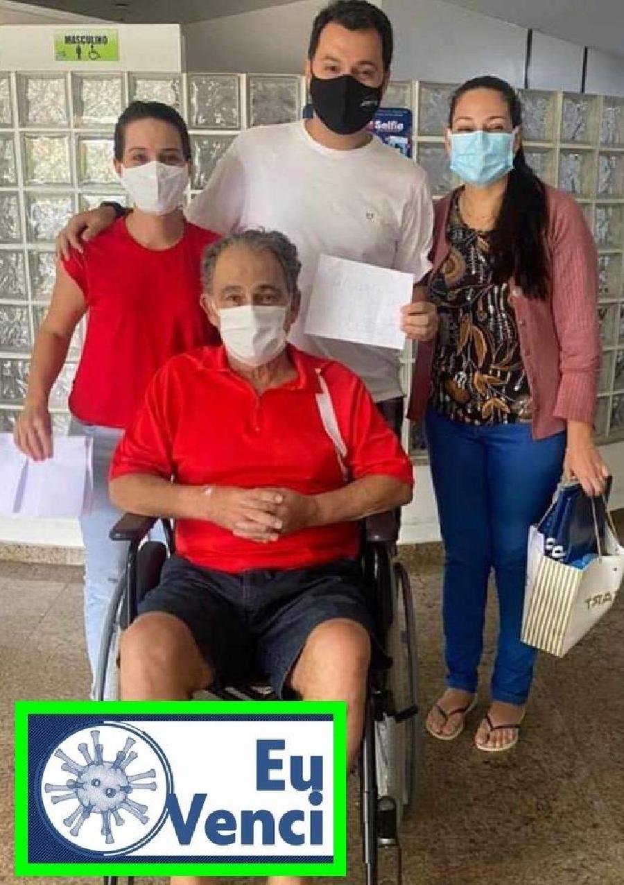 Vencemos a COVID-19: Emocionado, ex. vice prefeito de Nova Viçosa agradece equipe do hospital Sobrasa.