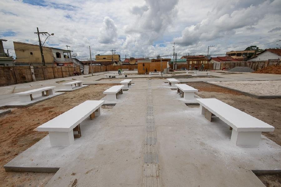 Assunto: Praça Urbis está em fase de finalização Assunto: Praça Urbis está em fase de finalização