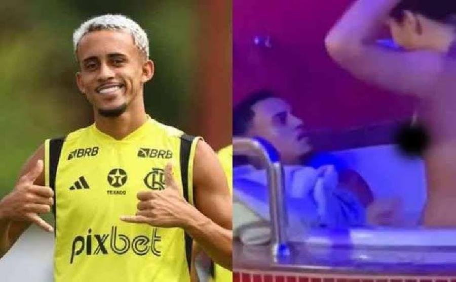 Matheus Gonçalves, do Flamengo, flagrado em escândalo no motel Matheus Gonçalves, do Flamengo, flagrado em escândalo no motel
